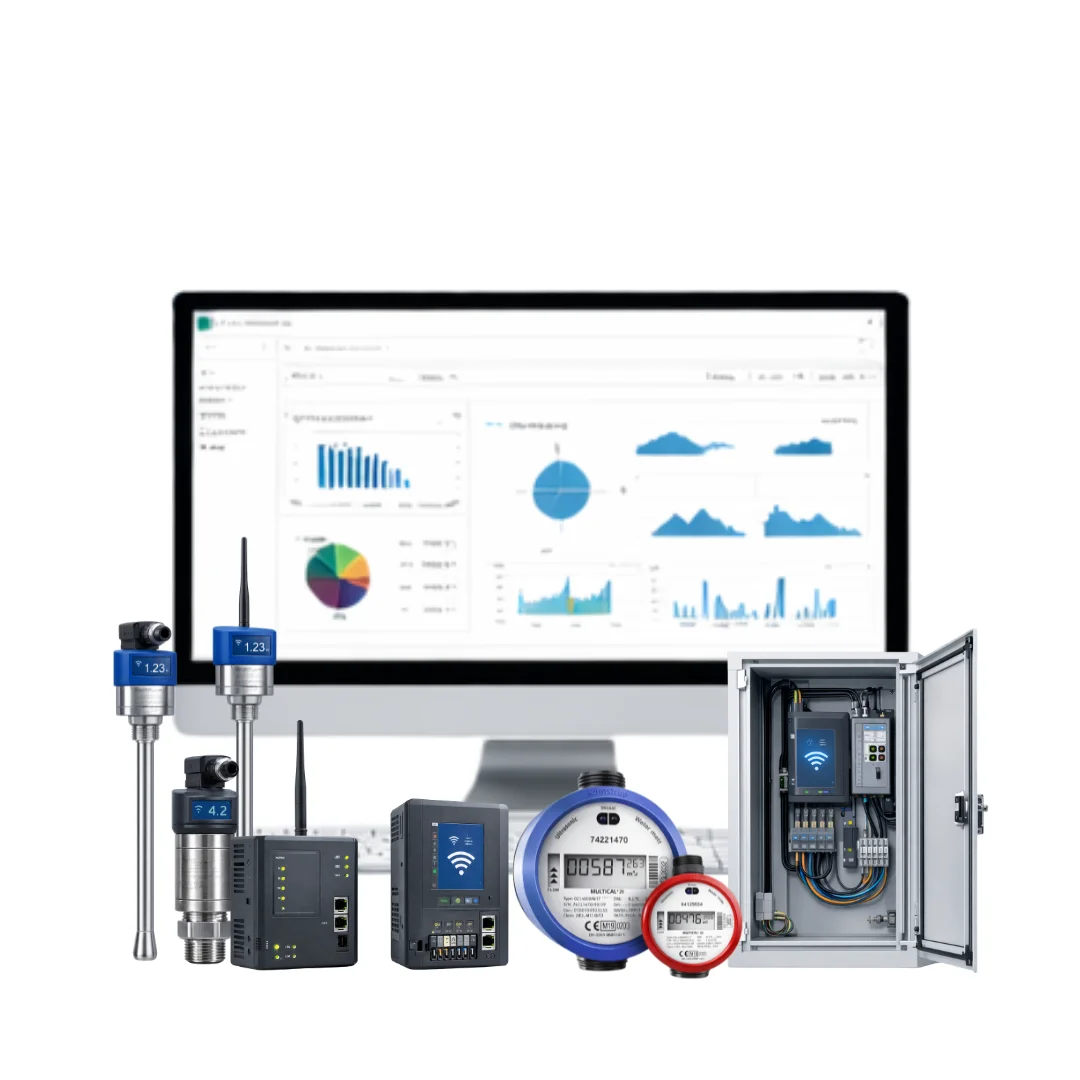 Water Meters, Sensors, Data Modules & Dashboard
